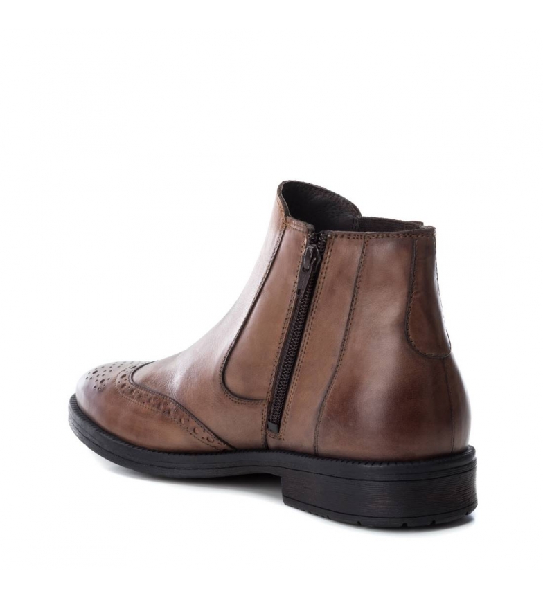 Carmela Donna In Stivale Marrone Pelle Cerniera Casual 06656536 Nero Cammello rvFrwx5nU