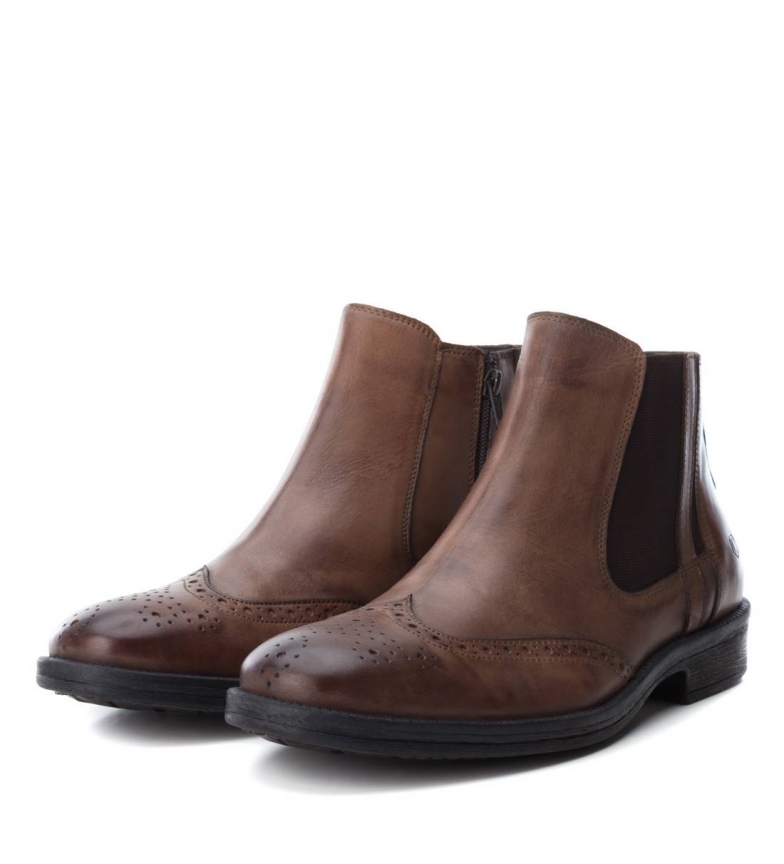 Carmela Donna In Stivale Marrone Pelle Cerniera Casual 06656536 Nero Cammello rvFrwx5nU