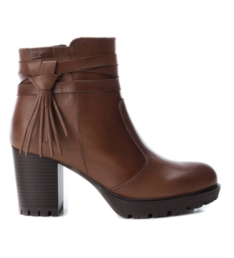 066572 Carmela Botn Tacn8cm Piel Camelaltura De D2EbeHI9YW