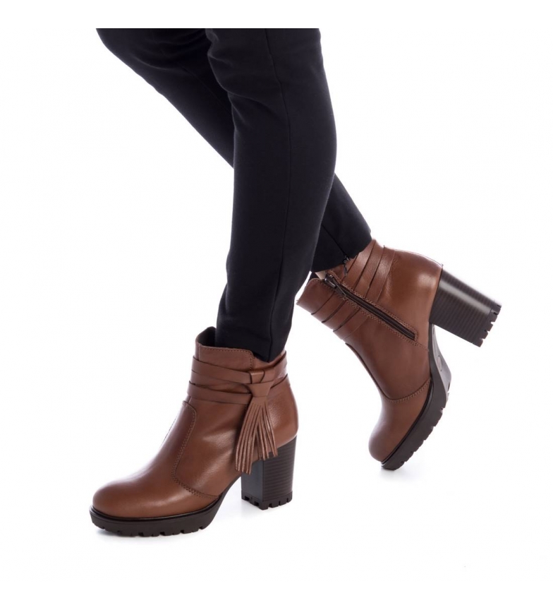 066572 Carmela Botn Tacn8cm Piel Camelaltura De D2EbeHI9YW
