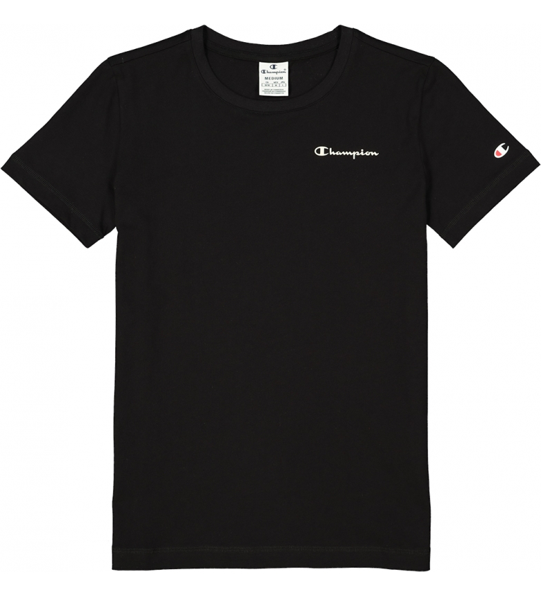 Champion Small Script Logo T-shirt black 