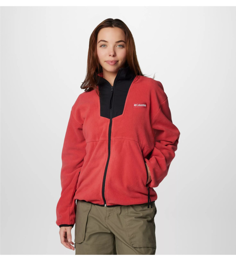Forro Polar Chamarra Columbia Polar Fleece Jacket Polar Rojo