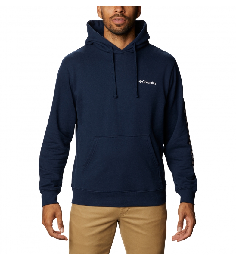 Columbia Sweatshirt Viewmont II Sleeve Graphic blue