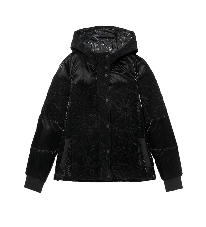 Desigual Padded jacket Vabenne black