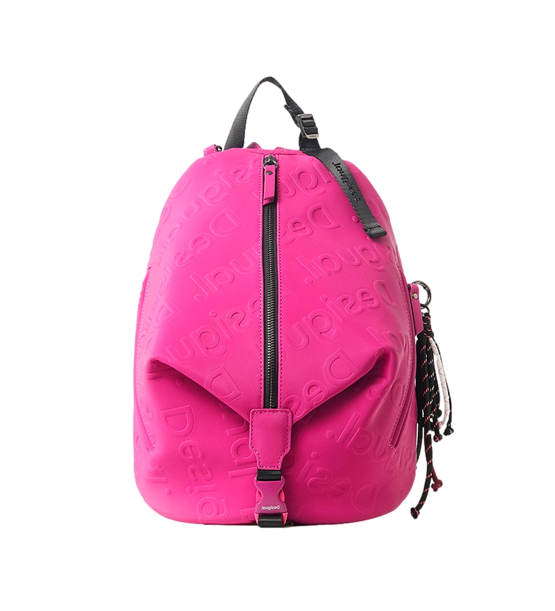 Desigual Backpack Galia Viana Mini pink -24.6x14.7x30cm
