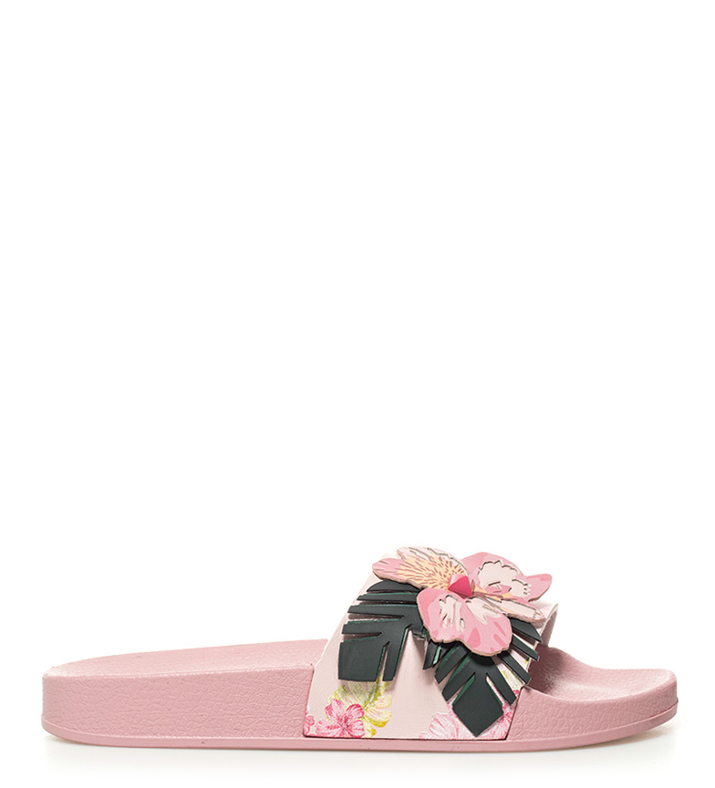 Rosa Desigual Sandalias Desigual Malibu Sandalias Slide Slide tQdxshrC