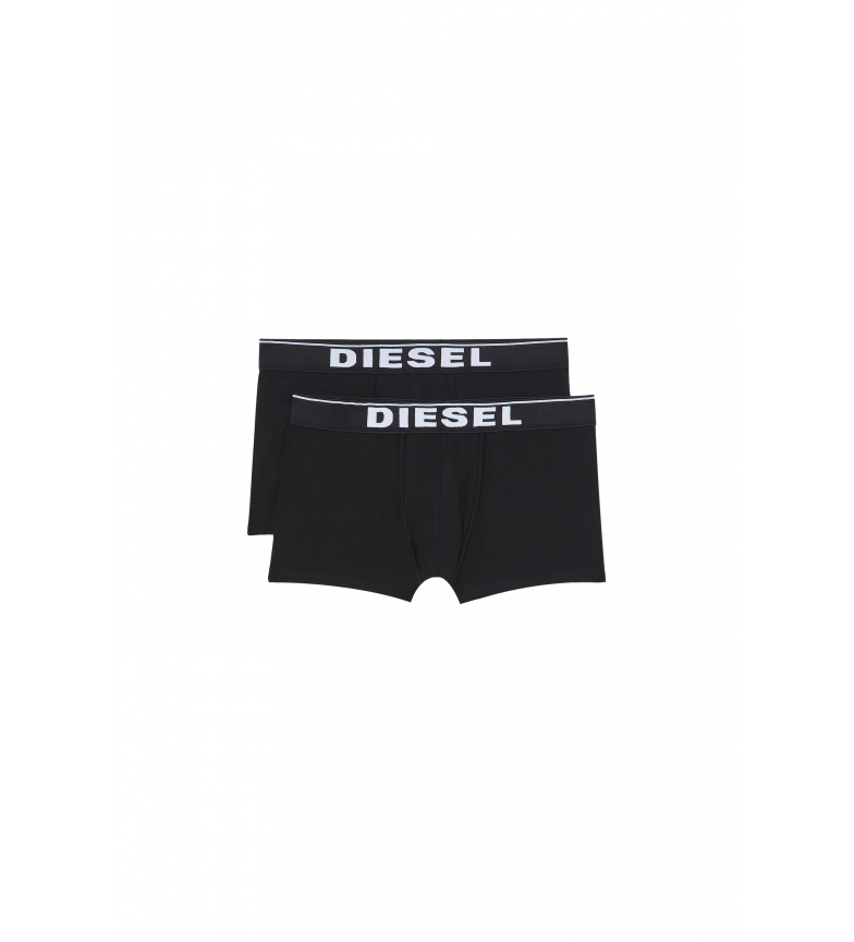 Diesel Pack de 2 boxers Damien negro