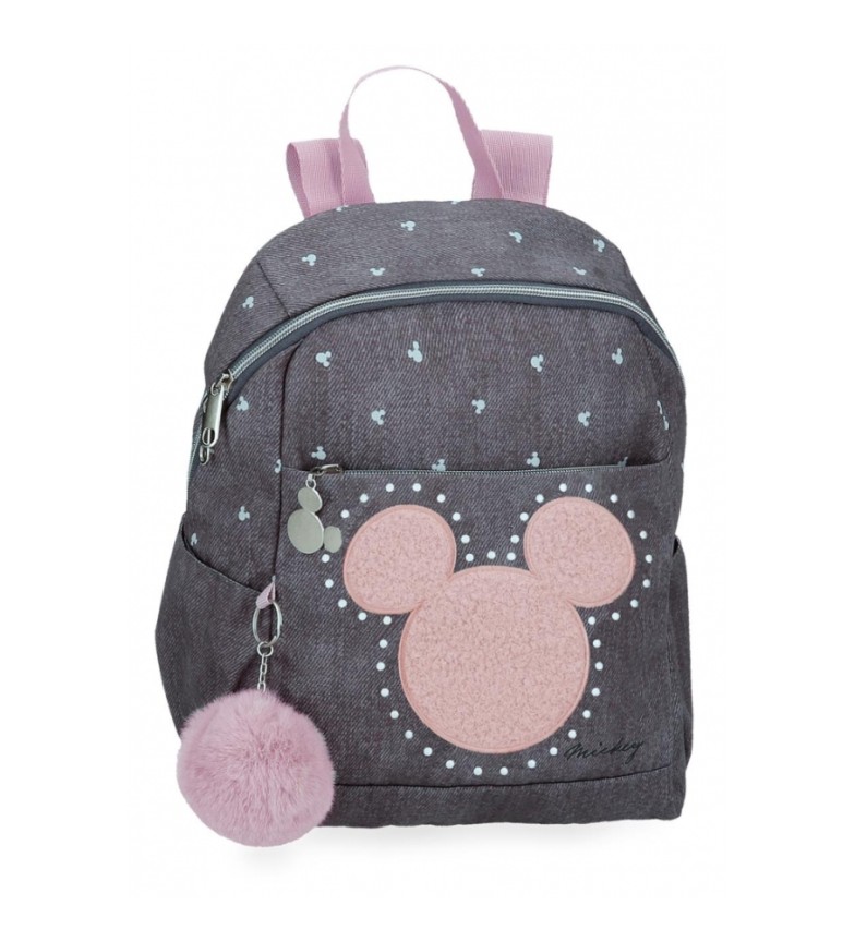 Disney Mochila casual Mickey studs antracita - Tienda Esdemarca calzado ...