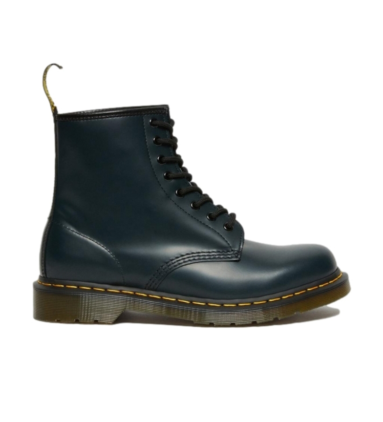 Dr Martens 1460 navy leather boots