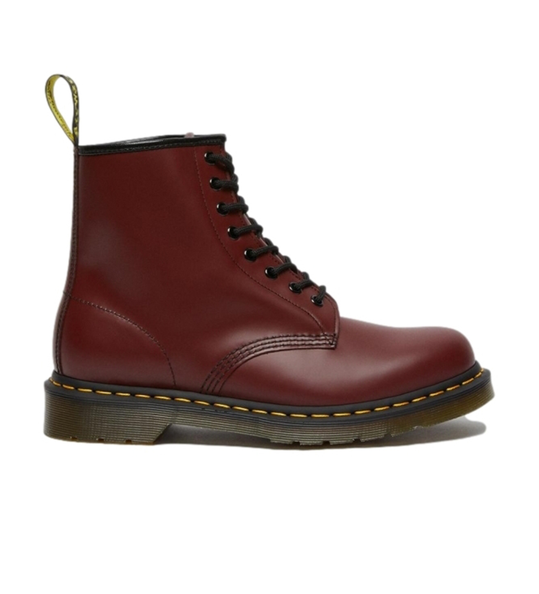 Dr Martens 1460 bordeauxrøde læderstøvler - butik med fodtøj, mode og tilbehør - bedste mærker i sko og designersko