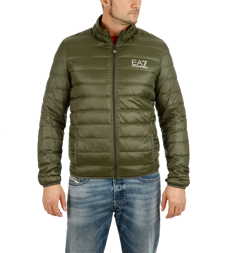 Chaqueta Emporio Armani Ea7 Kaki Acolchada XZuPkiO