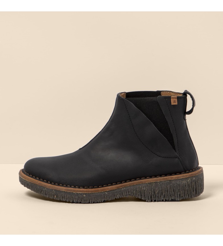 El Naturalista Leather Ankle Boots N5570 Volcano black ESD Store