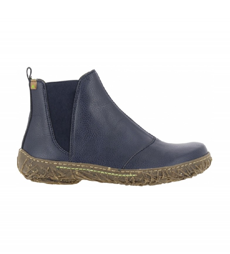 El Naturalista Ankle boots N786t Vegan blue Esdemarca Store fashion footwear and accessories best brands shoes and designer shoes