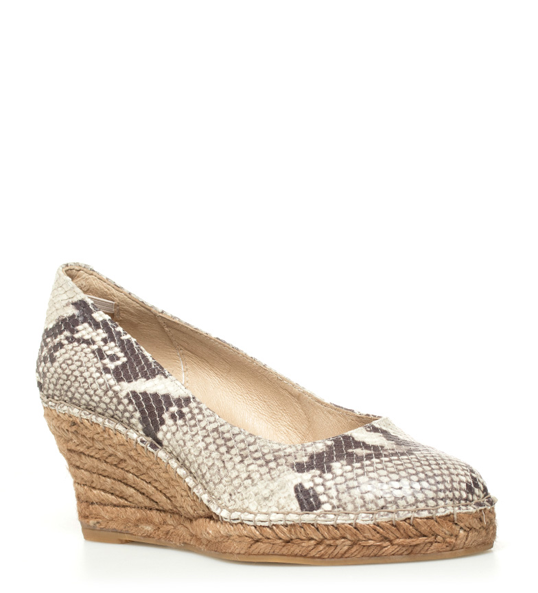Piel Espadrilles Cua7cm Alpargatas De Multicoloraltura drxeCBoQW
