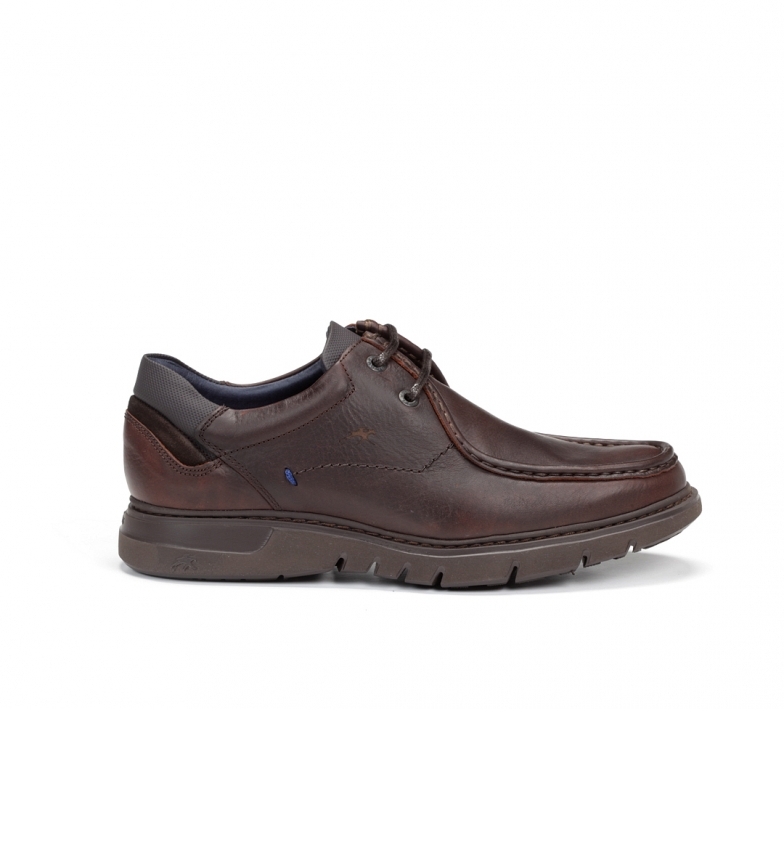 Fluchos Zapatos de piel Celtic 9595 Grass Libano marrón