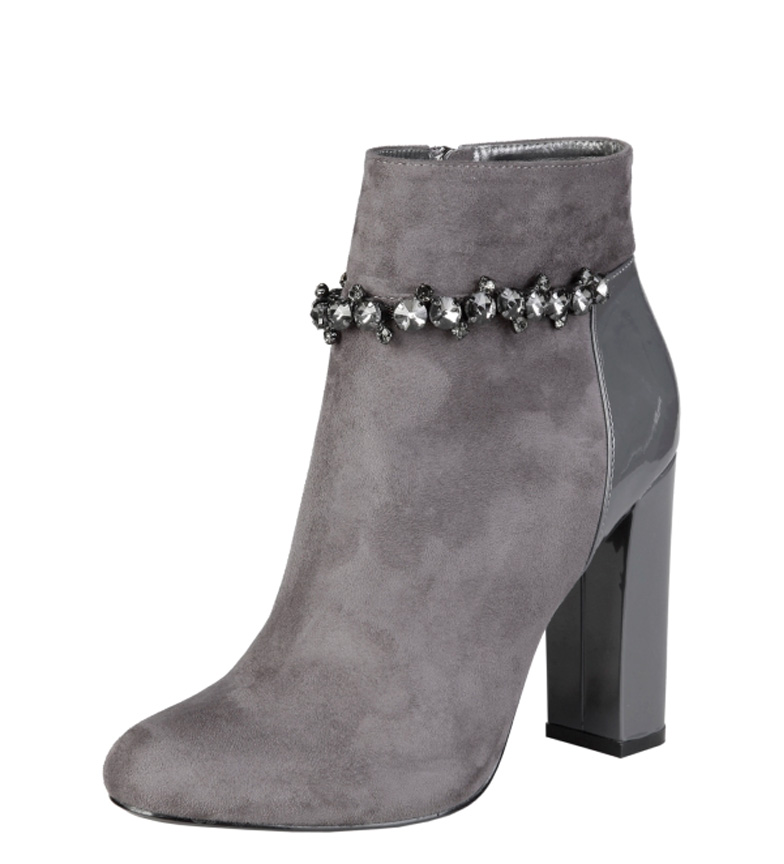 Bottino Bijoux Più Fontana 5cm 10cm Grigio 0 altezza Di 2 Donna 10 Tallone OUqEYwABq