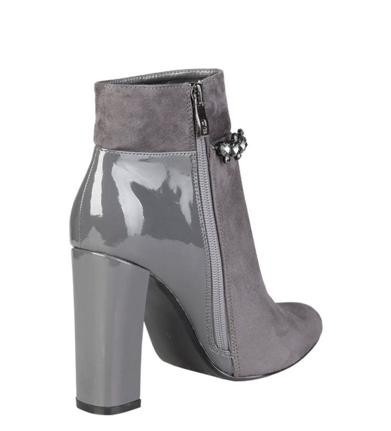 Bottino Bijoux Più Fontana 5cm 10cm Grigio 0 altezza Di 2 Donna 10 Tallone OUqEYwABq
