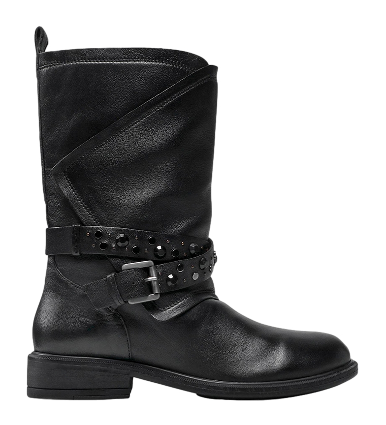GEOX Botas piel Catria negro Tienda Esdemarca calzado, moda y - zapatos de marca y zapatillas de marca
