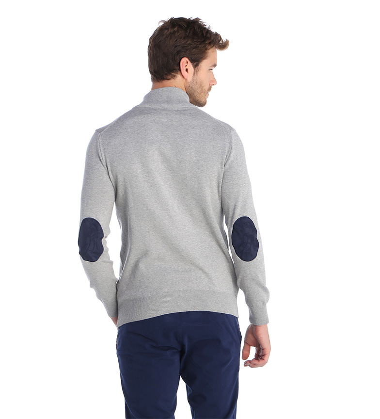 Jaspeado Jersey Carlo Gris Giorgio Mare Di thCBQrdxs