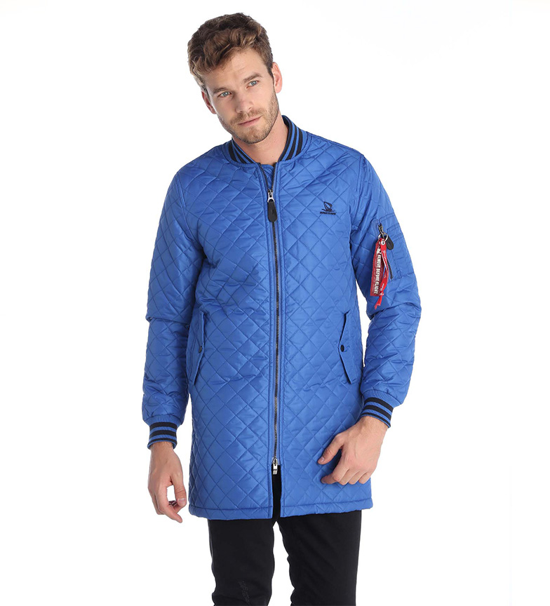 Nero Giorgio Poliestere Uomo Di In Mare Blu Collare Rosso Casual Rosa Giacca qzxUq6r7