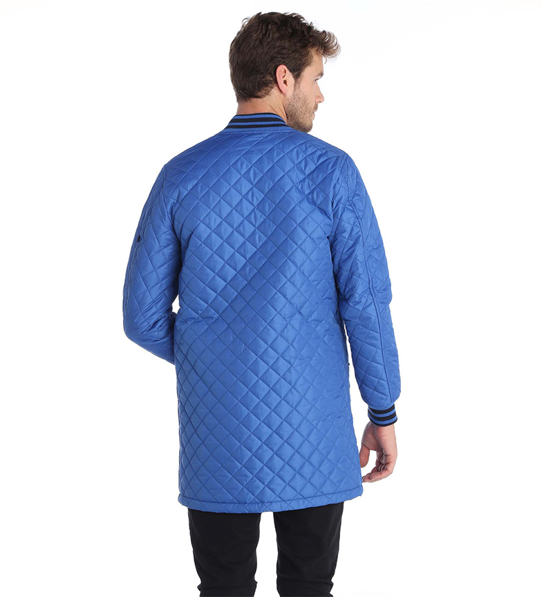 Nero Giorgio Poliestere Uomo Di In Mare Blu Collare Rosso Casual Rosa Giacca qzxUq6r7
