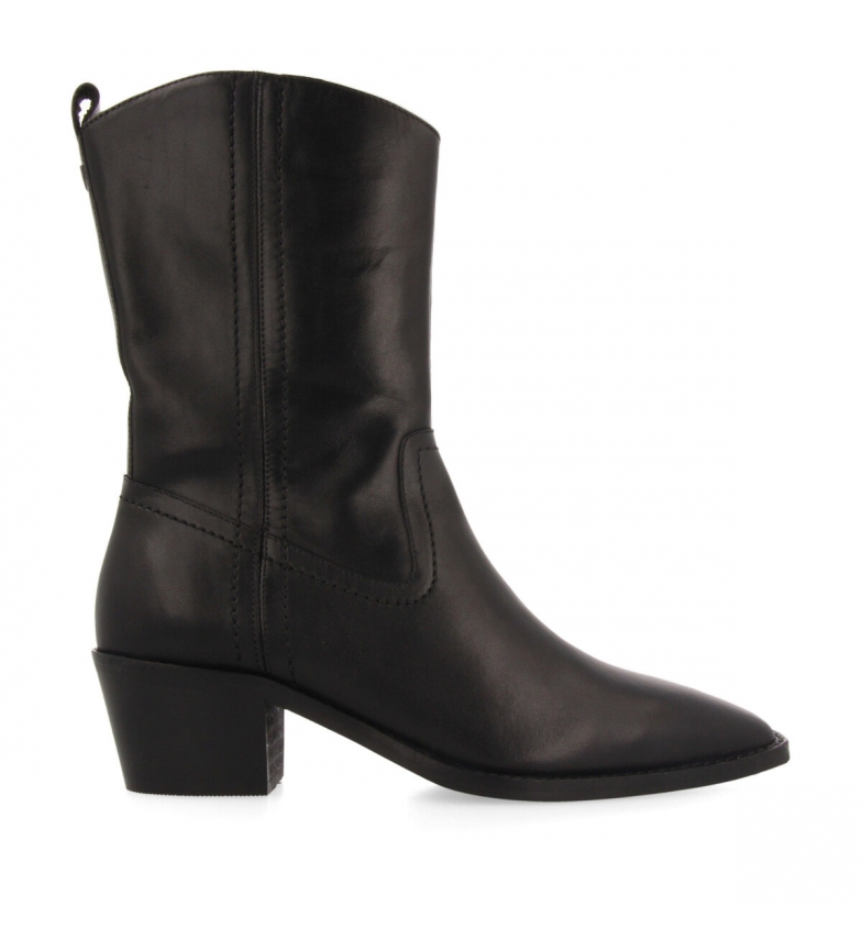 Gioseppo Botas cowboy de piel negro - Altura tacón 4.5cm - - Tienda  Esdemarca moda, calzado y complementos - zapatos de marca y zapatillas de  marca