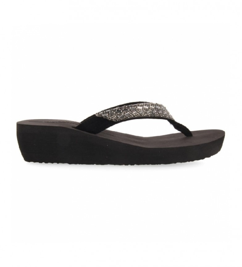 Gioseppo Masate black sandals Esdemarca