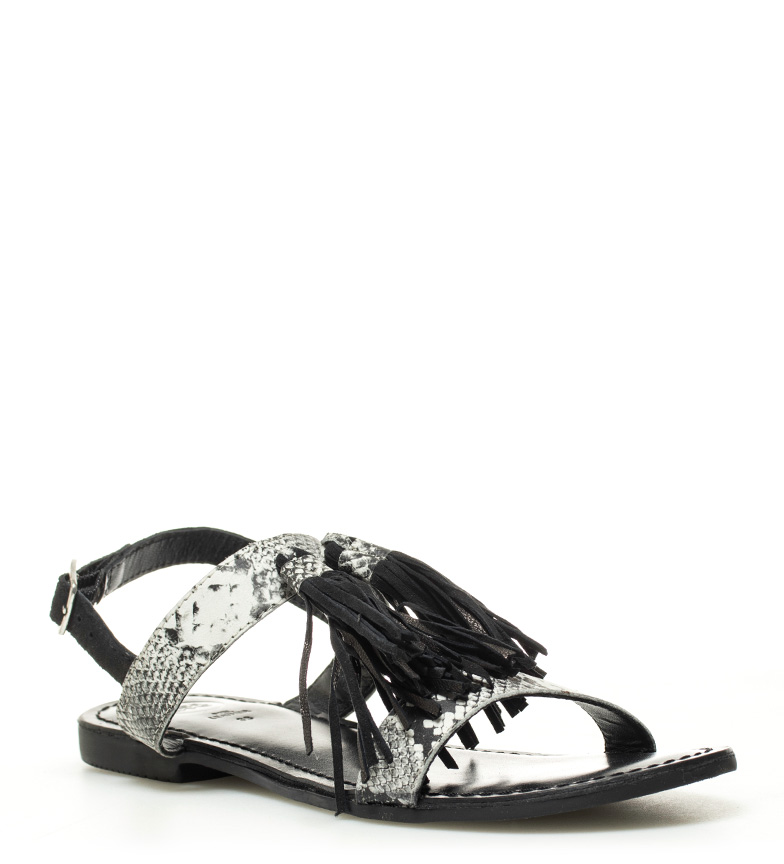 Piel Negro Gioseppo Meix De Sandalias fgY6b7y