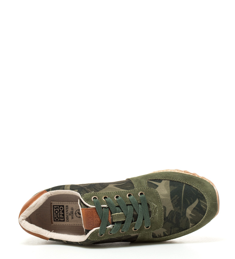 De Zapatillas Gioseppo Piel Gle Kaki PXTkiZuO