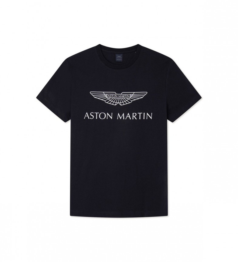 Hackett Camiseta Logo Aston Martin negro - Tienda Esdemarca calzado, moda y complementos - zapatos de marca zapatillas de marca