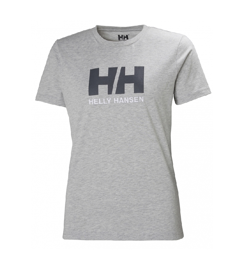 Helly Hansen Maglietta W HH Logo grigio