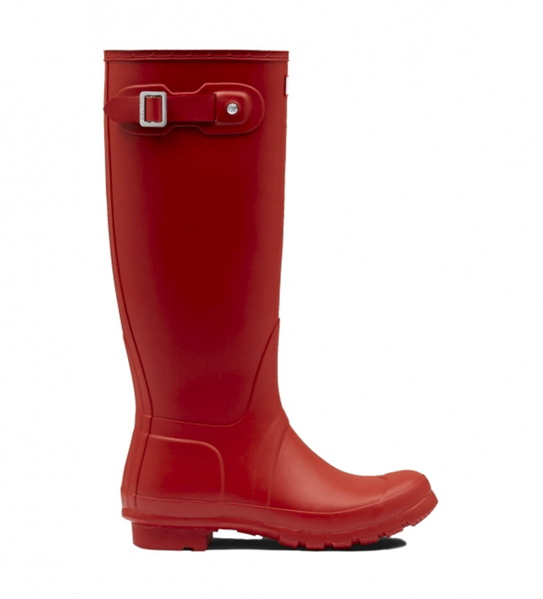 Hunter Tall wellies red