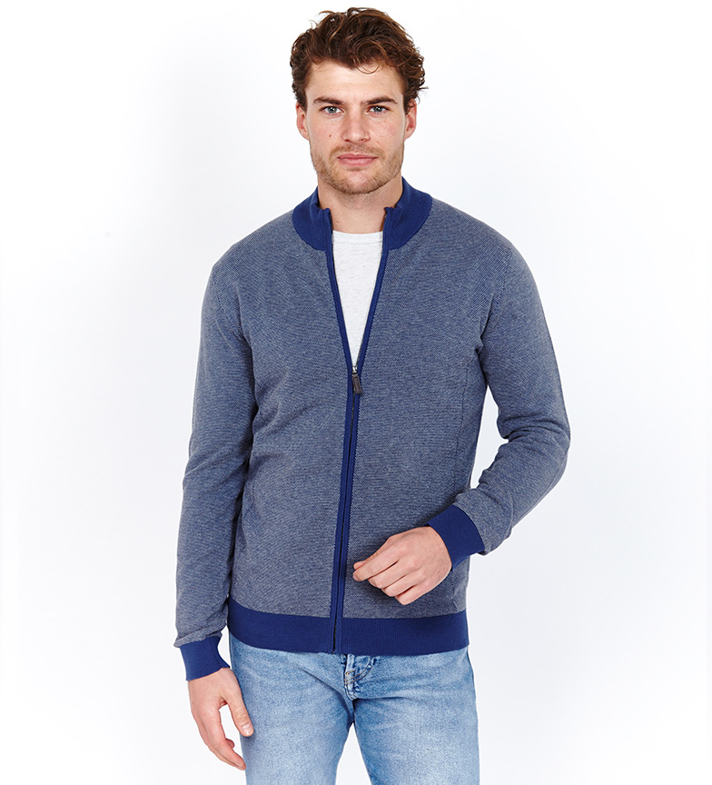Stuart De Flyn Punto Jack Chaqueta Azul htrdQsC