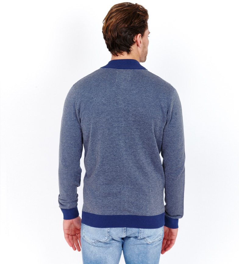 Stuart De Flyn Punto Jack Chaqueta Azul htrdQsC