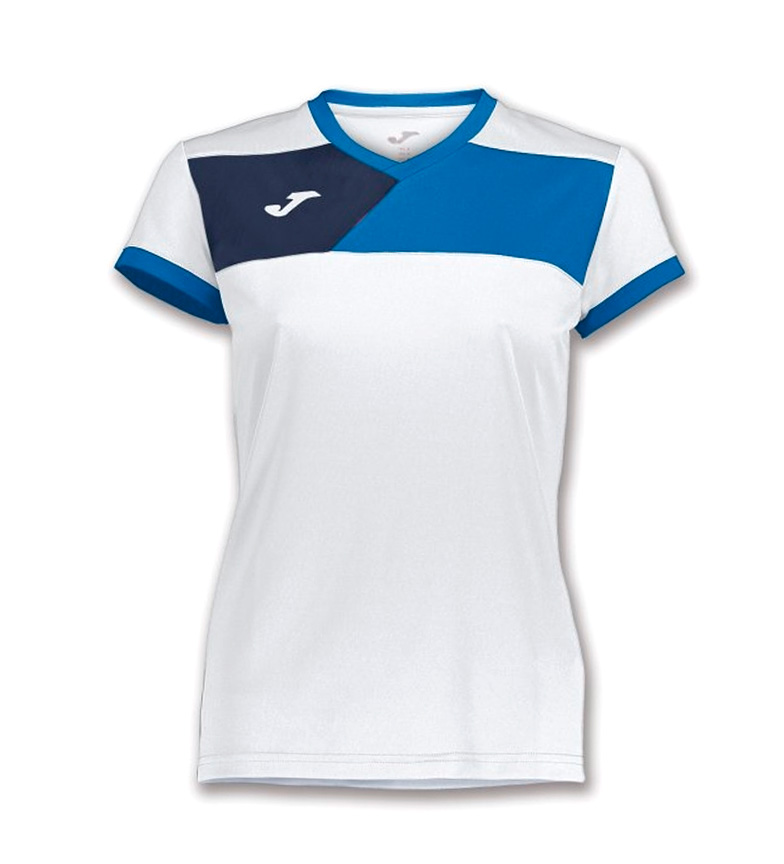M Blanco c Ii Camiseta royal Mujer Joma Crew 0wvm8nN