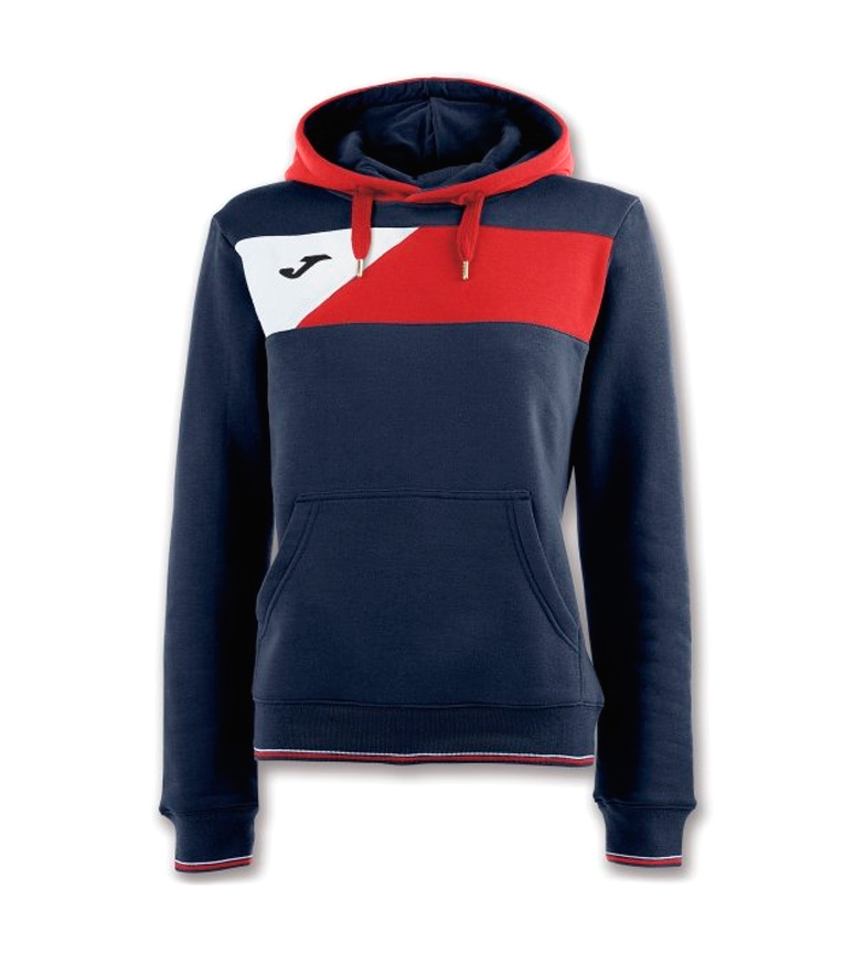 Sudadera Marino Crew Joma rojo Mujer Capucha Ii QCtshxrd