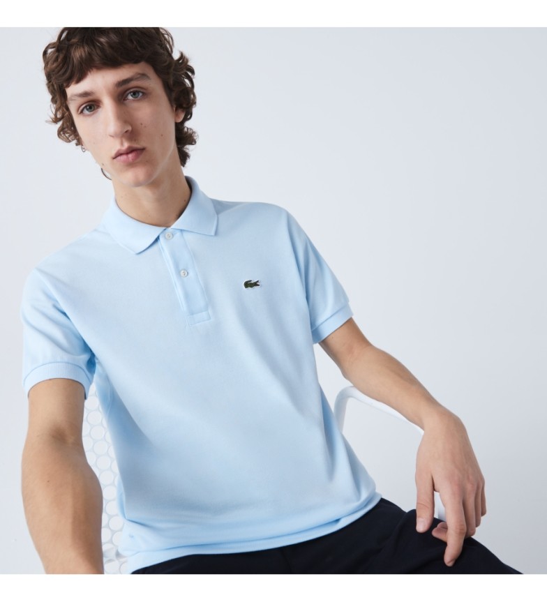 Lacoste Polo Best Polo MC blue - ESD Store fashion, footwear and  accessories - best brands shoes and designer shoes
