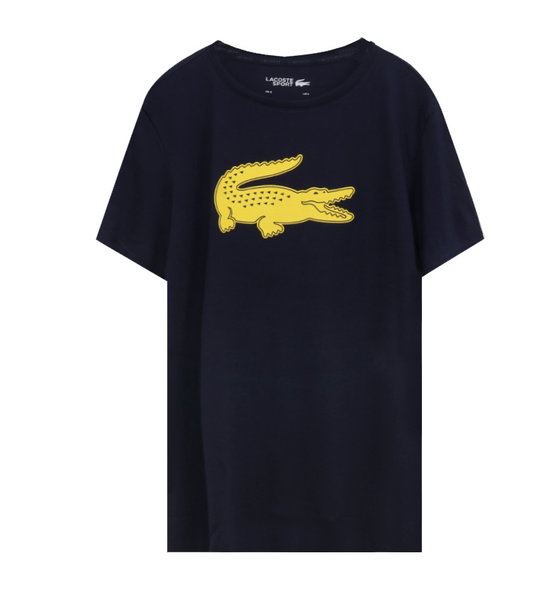 Lacoste T-shirt Sport 3D marine