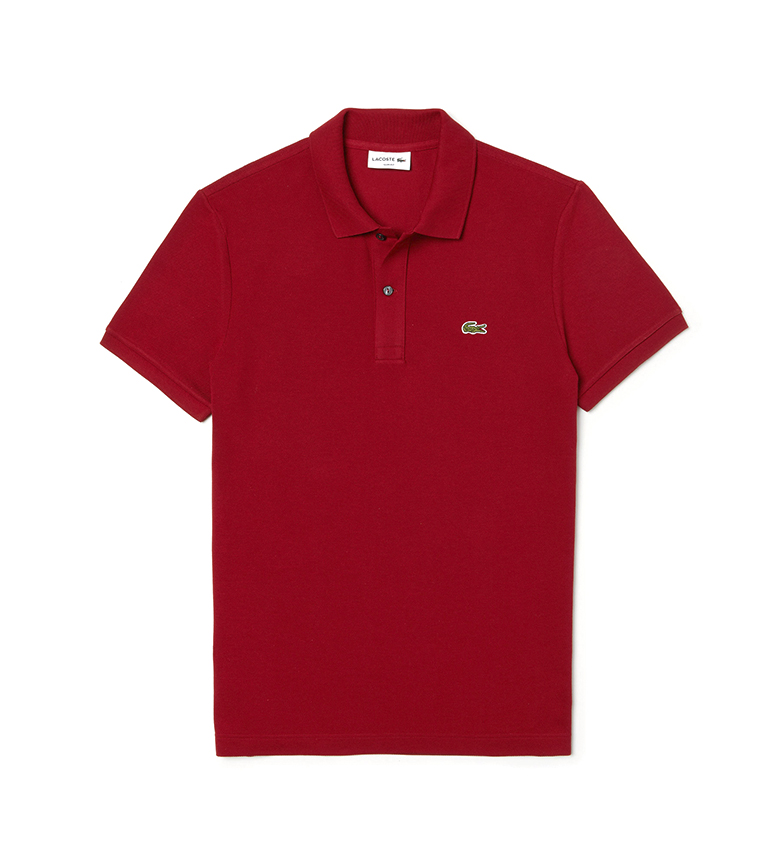polo rossa lacoste