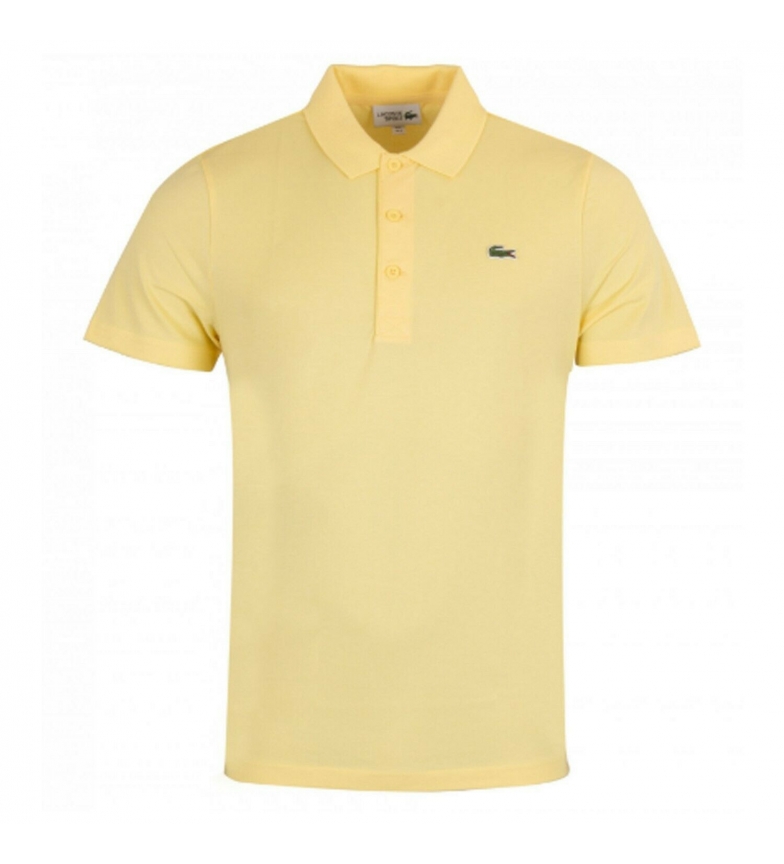 polo lacoste amarillo