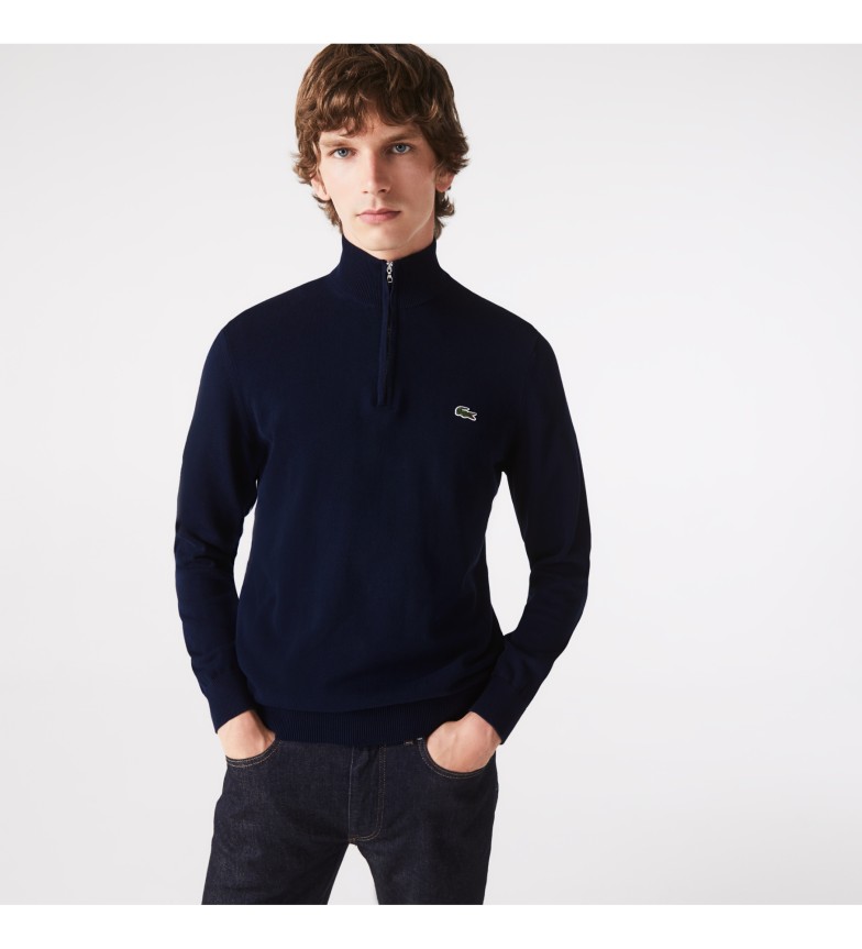 Pull lacoste fermeture eclair new arrivals