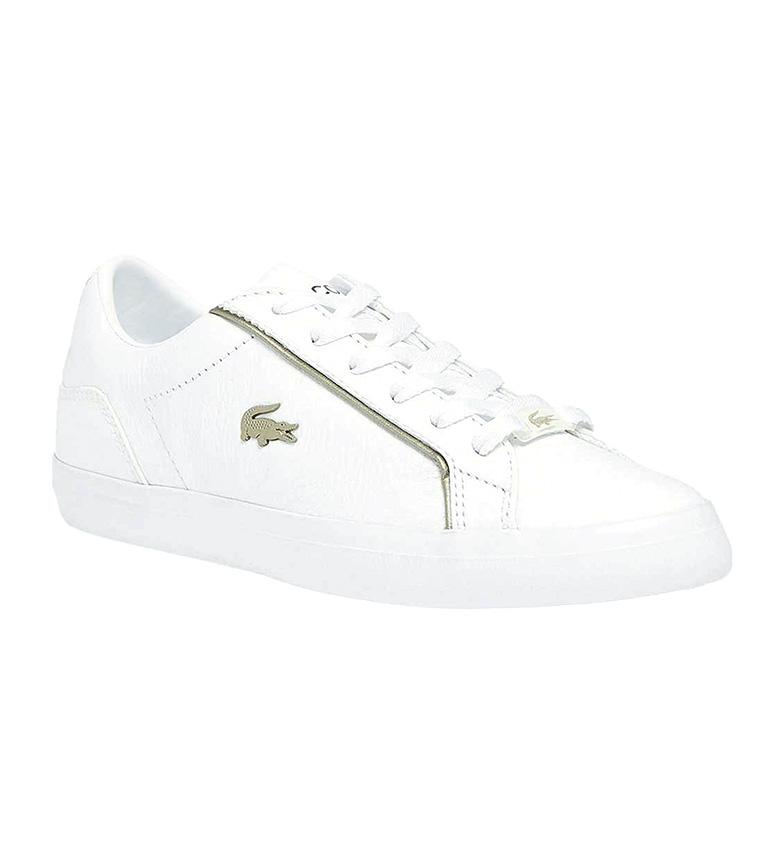 Lacoste Vulcanized leather sneakers white
