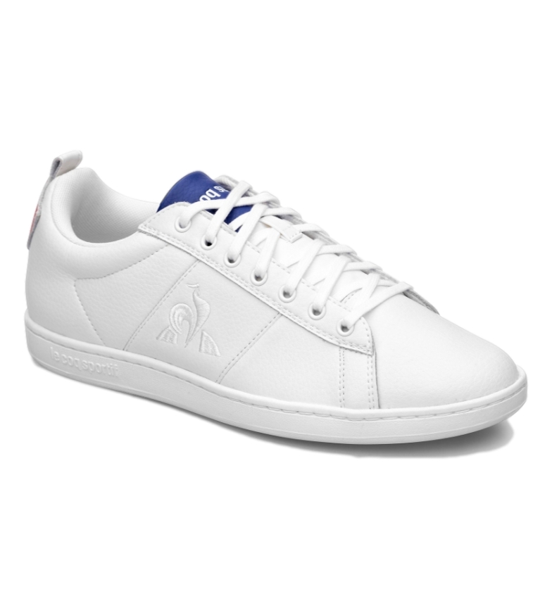Le Coq Sportif Court Classic Sport white leather sneakers 