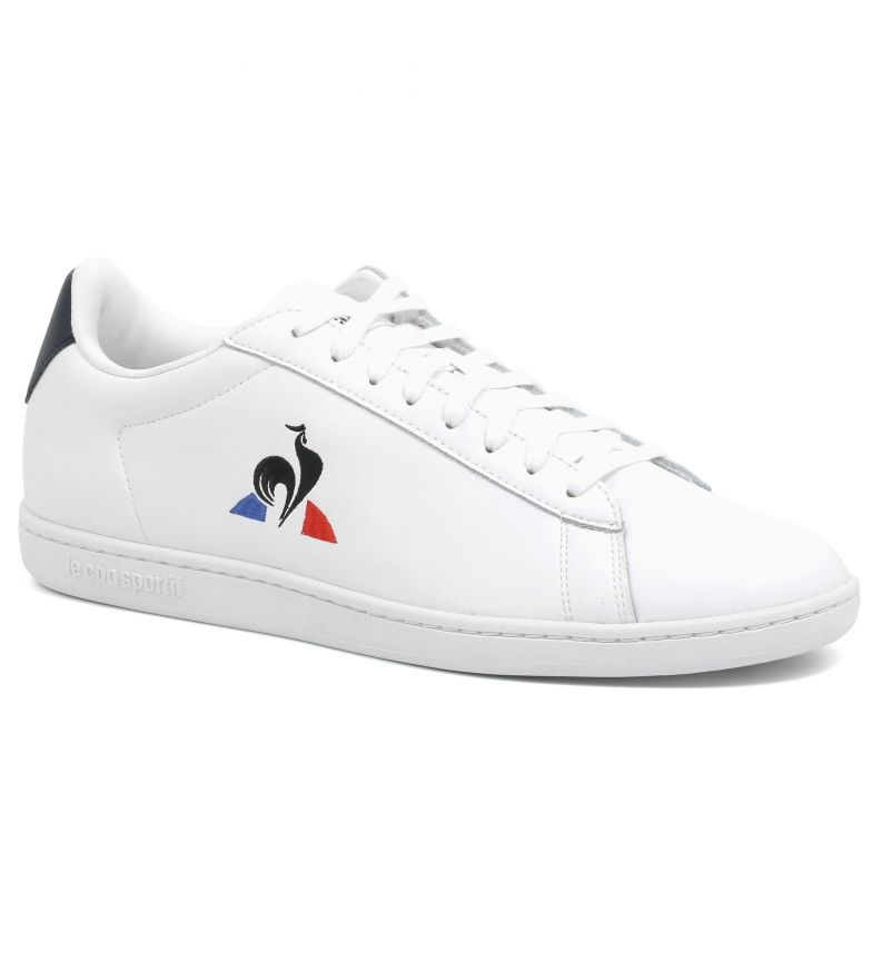Le Coq Sportif Leather Courtset shoes white, blue 