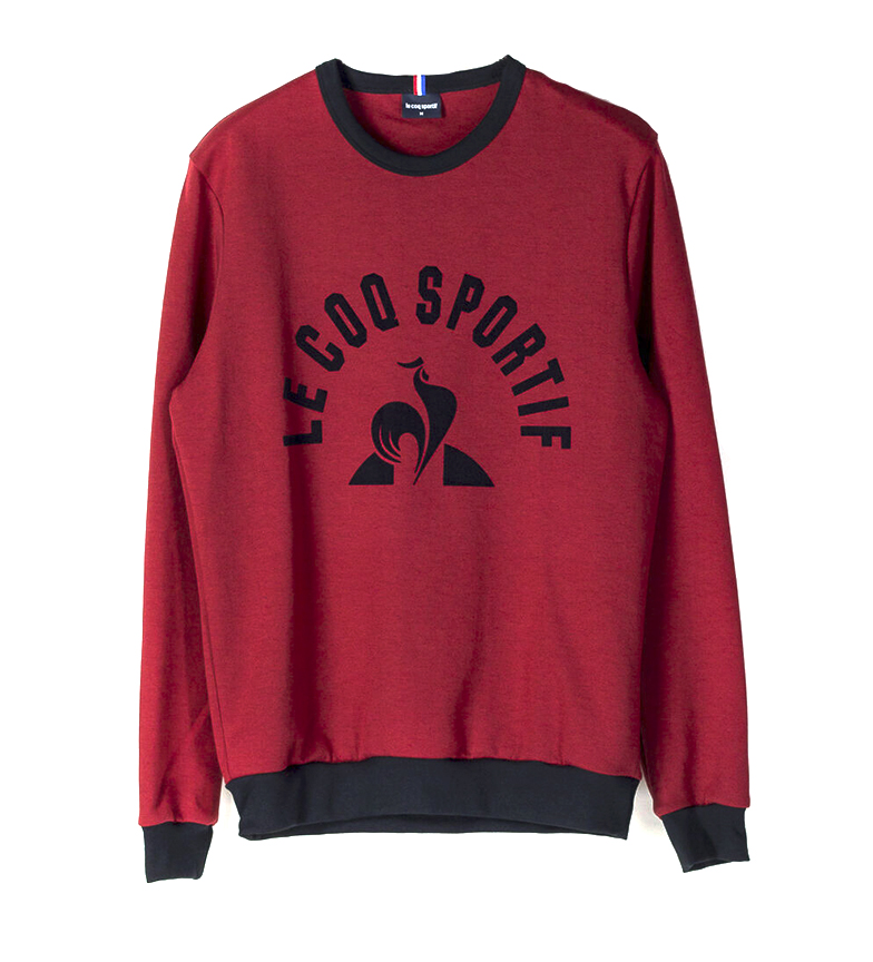Le Coq Sportif Sweatshirt Saison N°2 rouge