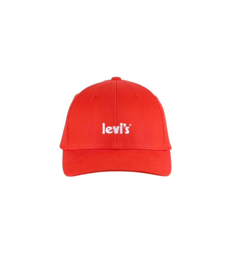 Comprar Levi's Gorra Poster Logo Flexfit rojo
