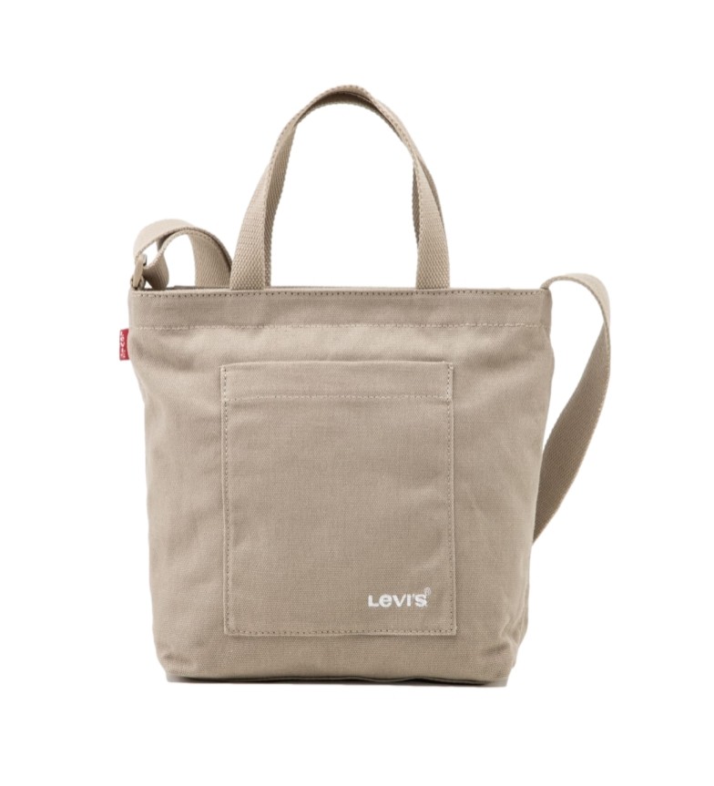 Levi s Mini Icon Tote Brown Bag 36x13x40cm ESD Store fashion