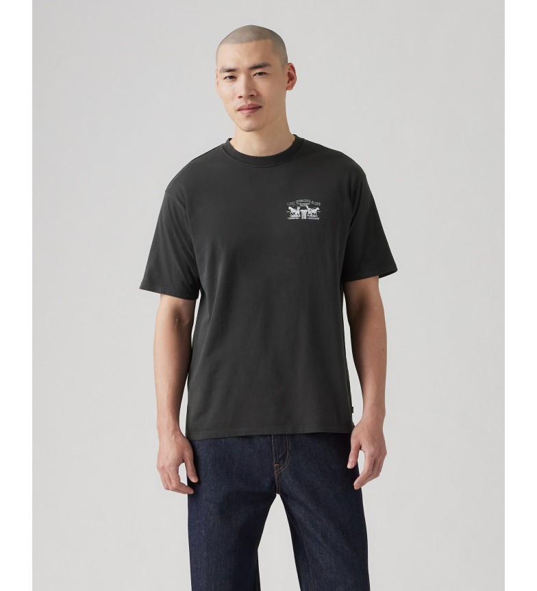 Tシャツ・カットソー LEVI'S Men T-shirt Black 87373 0260 Levi's Graphic Vintage Fit T-shirt black - Esdemarca Store