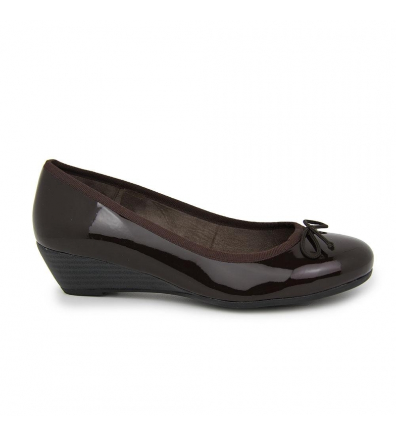 Bailarinas Minicua Chocolate Charol Liberitae En 0OX8Pnkw