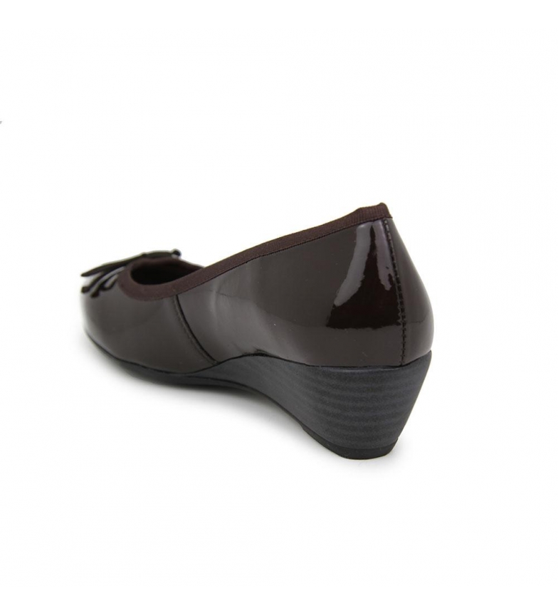 Bailarinas Minicua Chocolate Charol Liberitae En 0OX8Pnkw